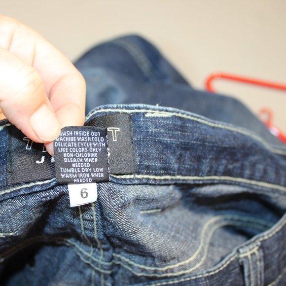 Men's TRUST Jeans Size 44 x 32 Dark Blue - Picture 11 of 13